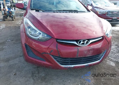 2014 Hyundai Elantra Se from USA, damaged, VIN 5NPDH4AE4EH540053